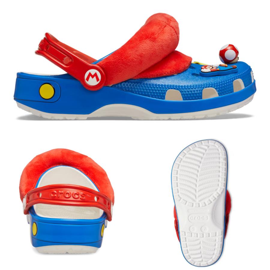 crocs（クロックス） マリオ コラボ サンダル スーパーマリオ クッパ