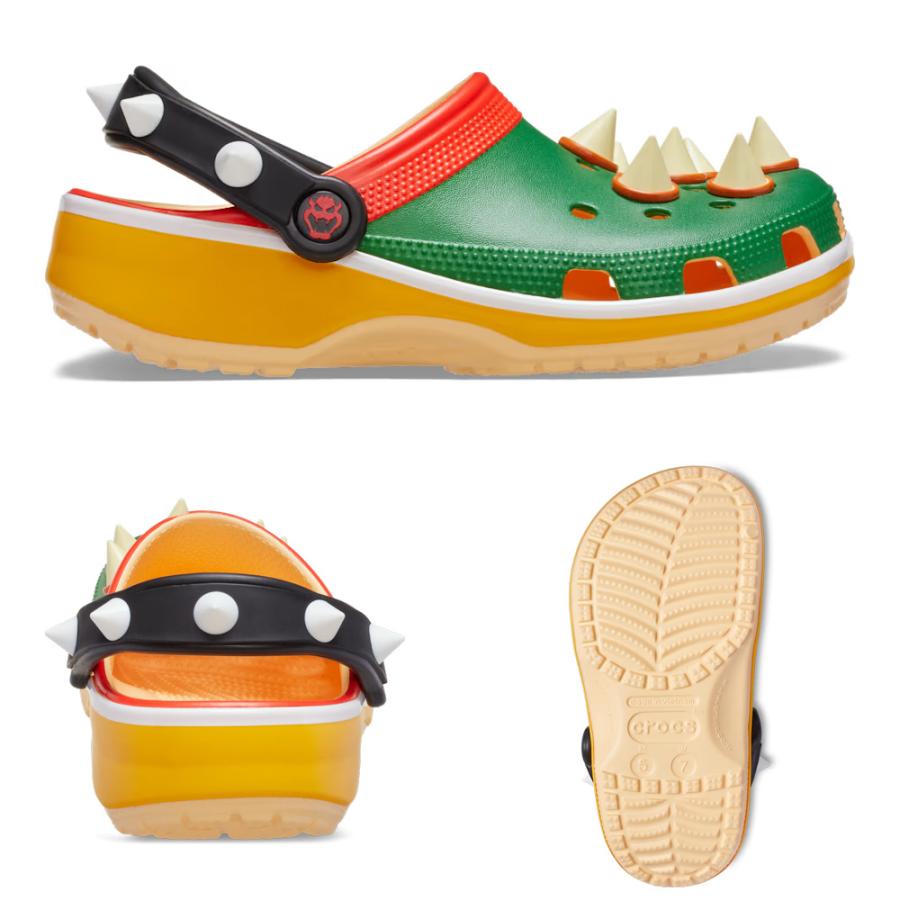 crocs（クロックス） マリオ コラボ サンダル スーパーマリオ クッパ