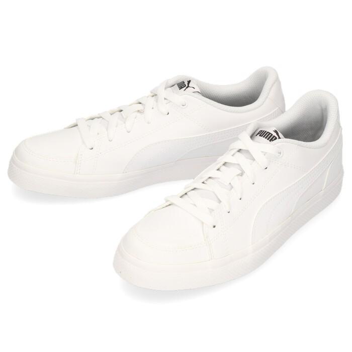 puma court point vulc v2 white