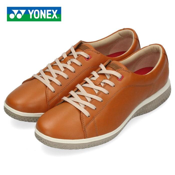 ヨネックス パワークッション 107 メンズ レディース ウォーキングシューズ Yonex Shw107 ライトブラウン スニーカー レザー 靴 3 5e Parade ワシントン靴店 通販 Paypayモール