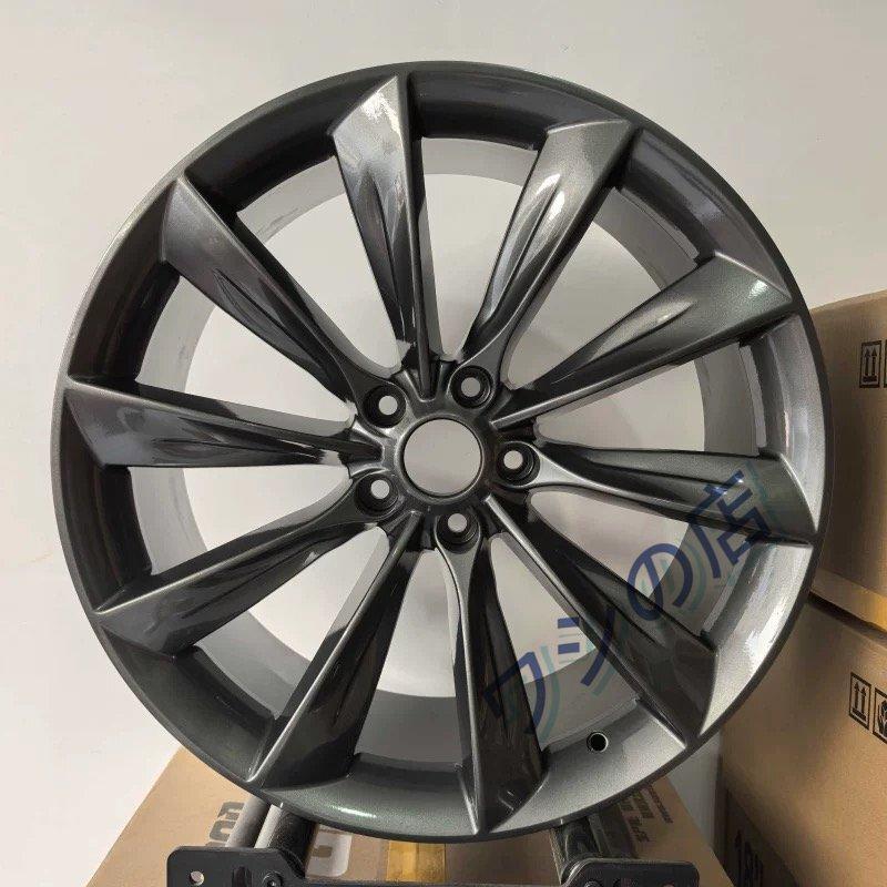テスラ Model3 純正18インチホイール 新品 18 インチ テスラ Model3/Y 適合 5×114.3 64.1mm ET35 ガンメタ