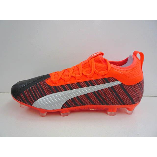 PUMA（プーマ） ワン 5.2 FG/AG ブラック/エナジーレッド/エイジド