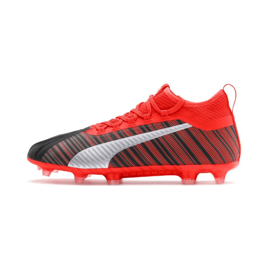 PUMA（プーマ） ワン 5.2 FG/AG ブラック/エナジーレッド/エイジド