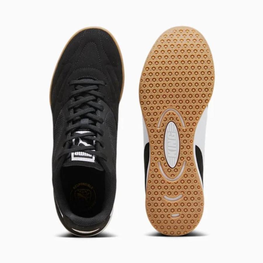 PUMA（プーマ） キング トップ IT ブラック/ホワイト 107349-01 30