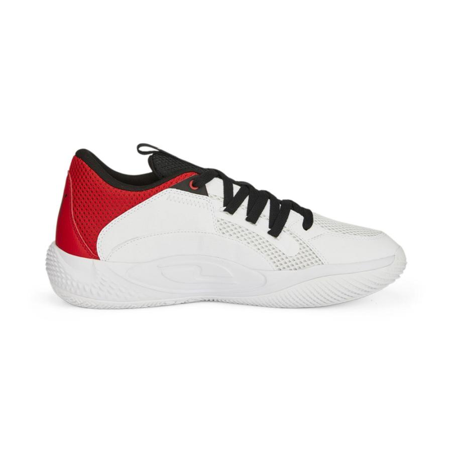 PUMA（プーマ） コート アンド ライダー ケイオス ホワイト/レッド 