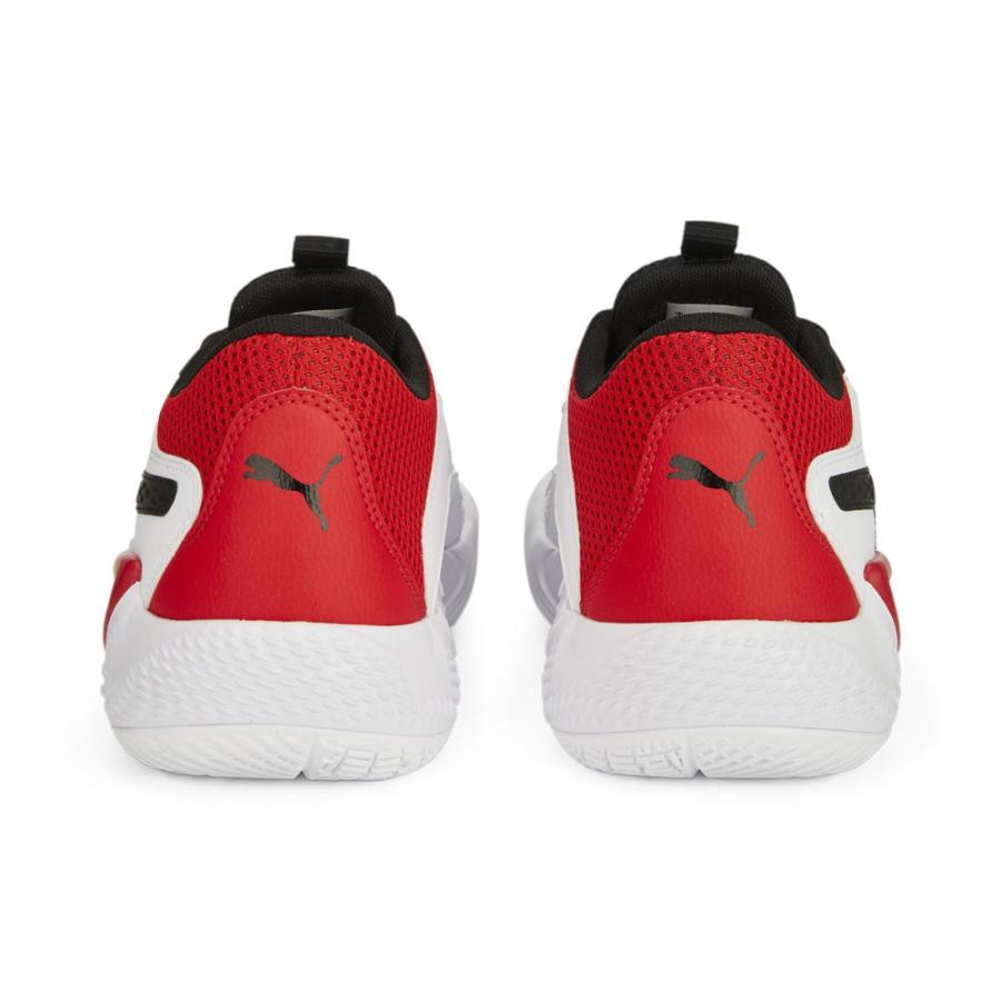 PUMA（プーマ） コート アンド ライダー ケイオス ホワイト/レッド