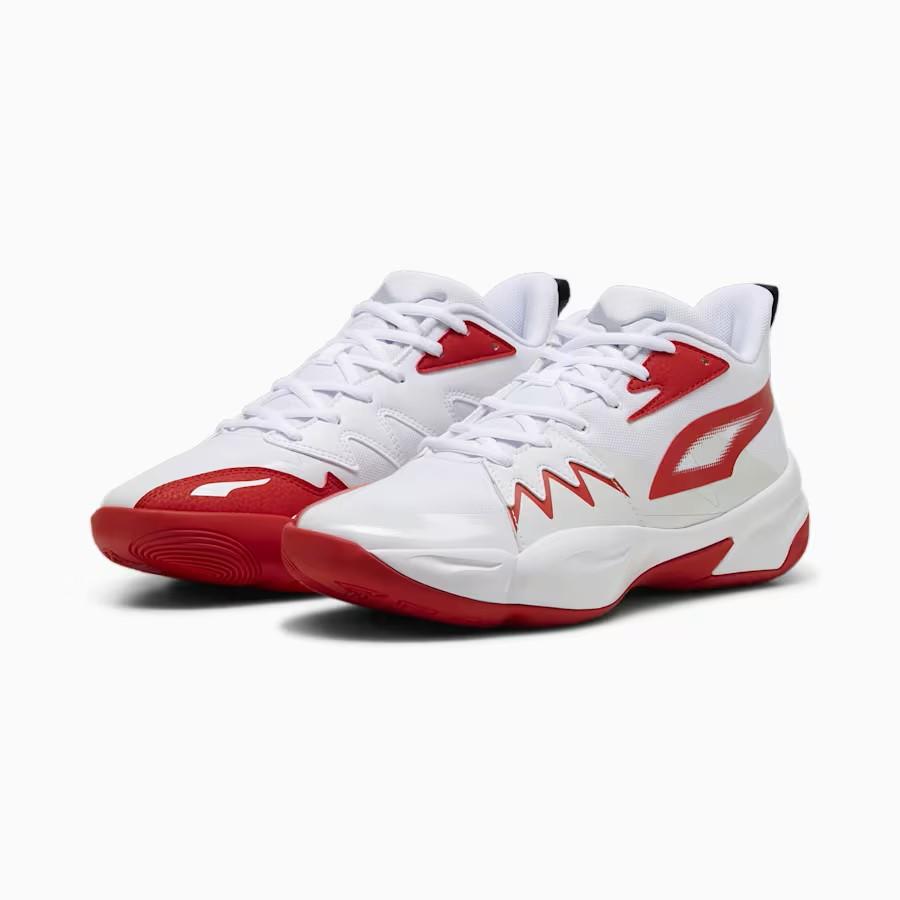 PUMA（プーマ） GENETICS ホワイト/フォーオールタイムレッド 379974