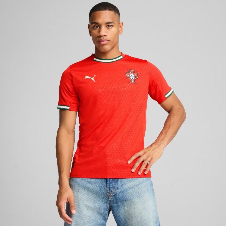 PUMA（プーマ） メンズ サッカー ポルトガル代表 ホーム レプリカ 半袖