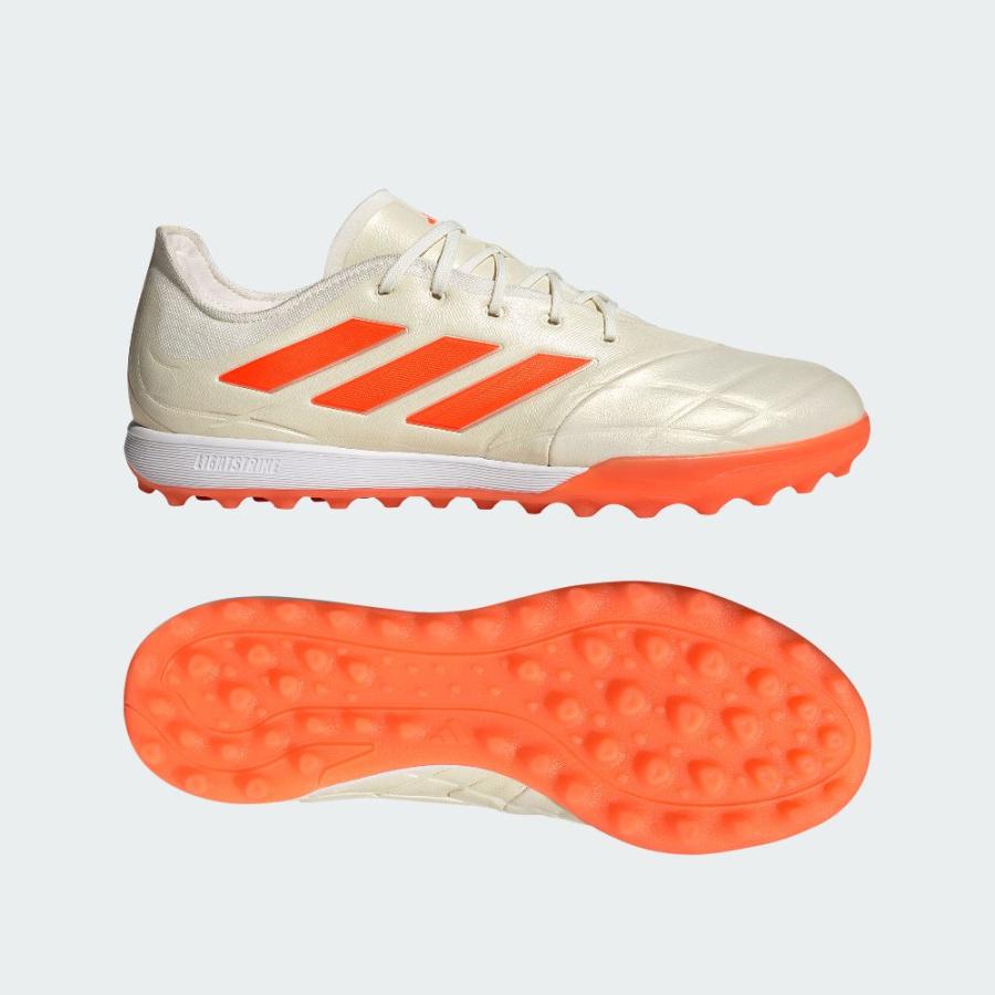 adidas COPA サッカーシューズ ホワイト/オレンジ adidas（アディダス） コパ ピュア.1 TF オフホワイト/チームソーラー