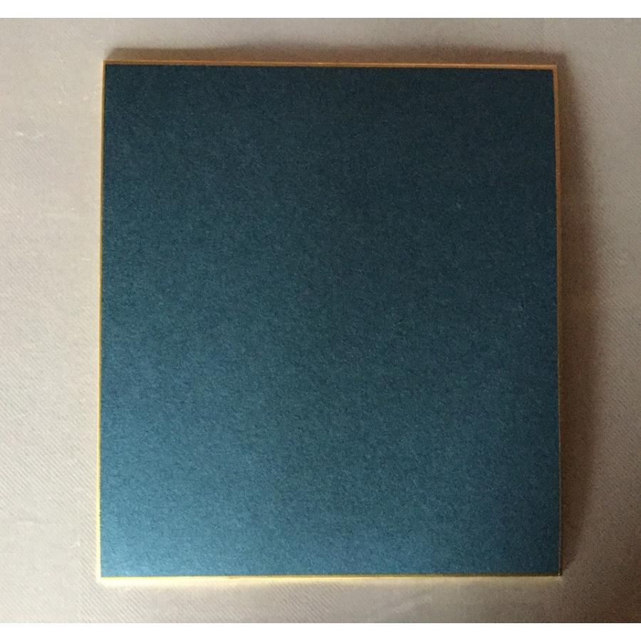 カラー色紙 青色 273×242cm にじまない 5枚 サイン、寄せ書き、お