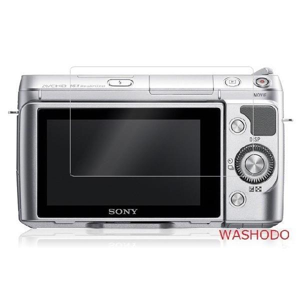 SONY A5000 一眼レフデジタルカメラ液晶保護用シール 503-0003A｜washodo