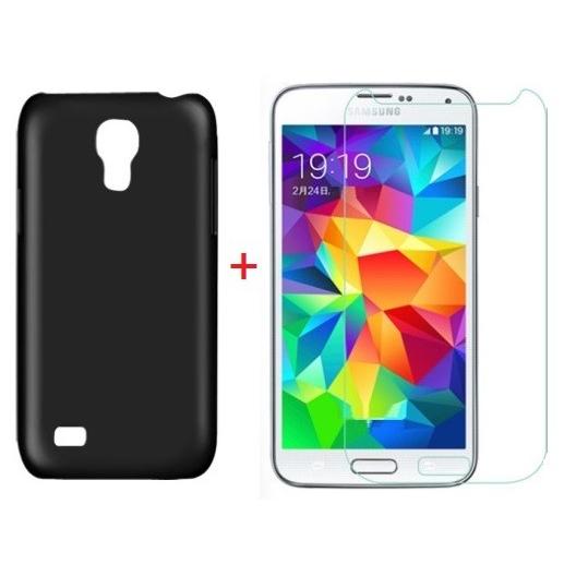 サムスン Samsung Galaxy S4 mini  磨き砂面 携帯用ケース スマートフォン保護カバー＆透明液晶保護フィルム2点セット 2色「521-0038＋521-0030-01」｜washodo
