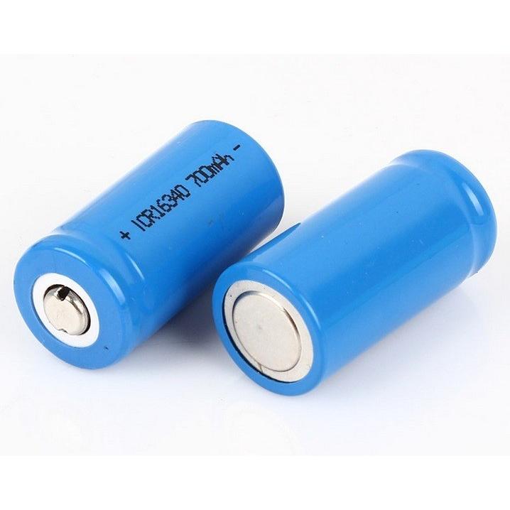 WASHODO」CR123A 16340 リチウムイオン充電式電池 1本 3.7V 700mAh 三