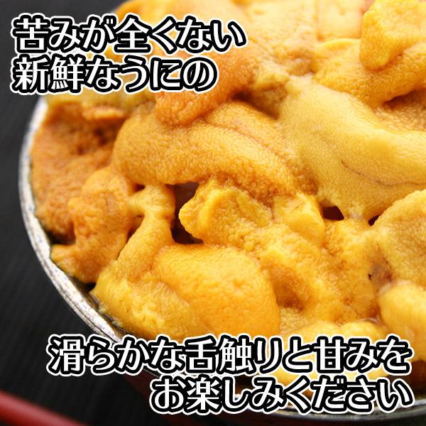 北海道 うに むらかみ 訳あり 生うに80g(木箱入り)x2個セット 生 ウニ ギフト 父の日 プレゼント｜washoku2｜03