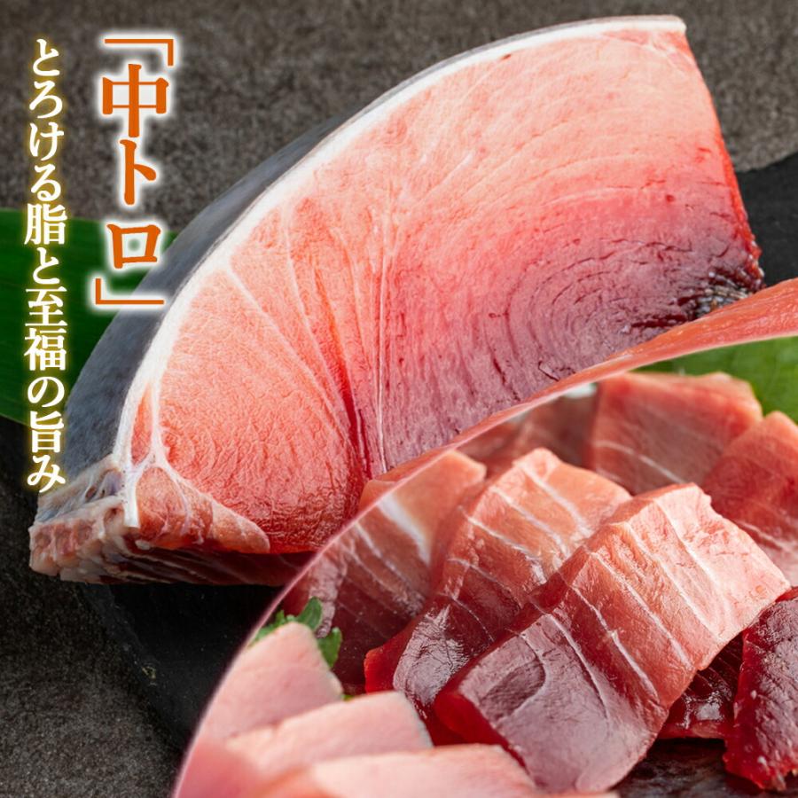 天然ミナミマグロセット ギフト対応 父の日 プレゼント マグロ 中トロ 赤身 南鮪 まぐろ 刺身 中とろ 寿司｜washoku2｜04