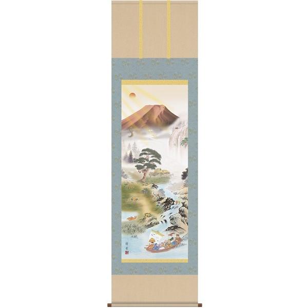 K6D5-009a 開運万全図掛軸