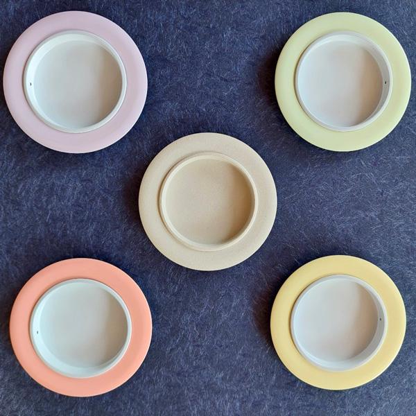 ふすま 引き手 襖 金物 黄色 OC206 大 カラー パステル ふすま紙