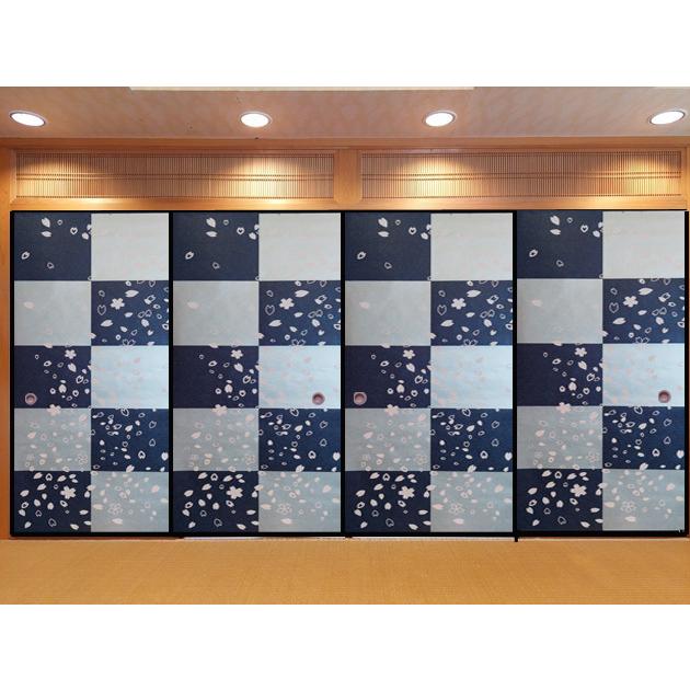 襖紙 ふすま紙 おしゃれ 和 モダン 洋風 壁紙 張替え 張り替え ふすま 桜 市松 4 Sakuraitimatu4 和紙苑 通販 Yahoo ショッピング