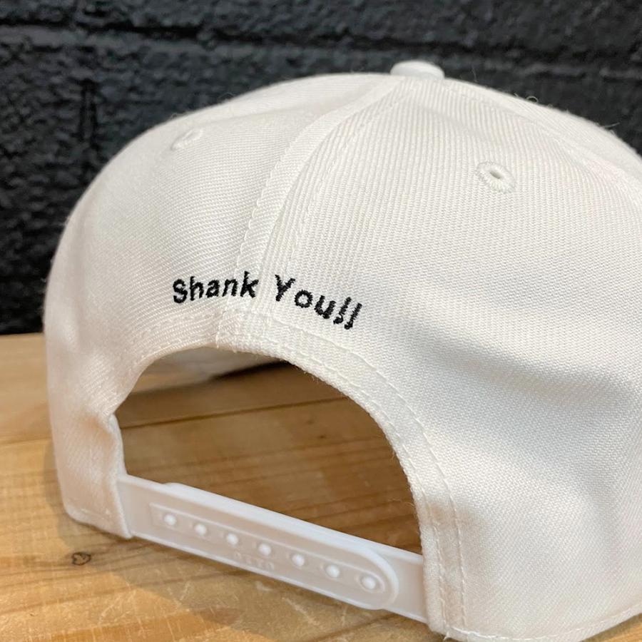 Shank You ゴルフ キャップ 平ツバ スナップバック The God Of The Shank ホワイト Wasistockts 通販 Yahoo ショッピング