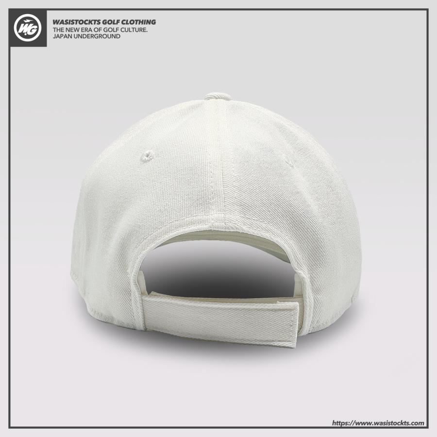 GHOST GOLF OUT OF OFFICE キャップ 白