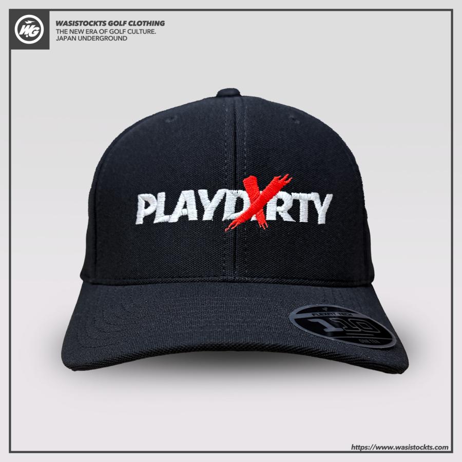 WG OG キャップ 速乾・クール＆ドライ「PLAYDIRTY」／WASISTOCKTS GOLF