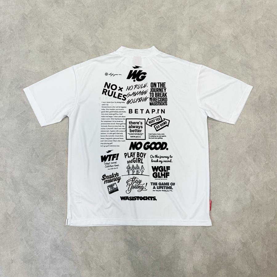 SALE 40%OFF】WG ゴルフ モックネック Tシャツ ”WASISTOCKTS SALE 40%OFF】WG ゴルフ モックネック Tシャツ ”WASISTOCKTS