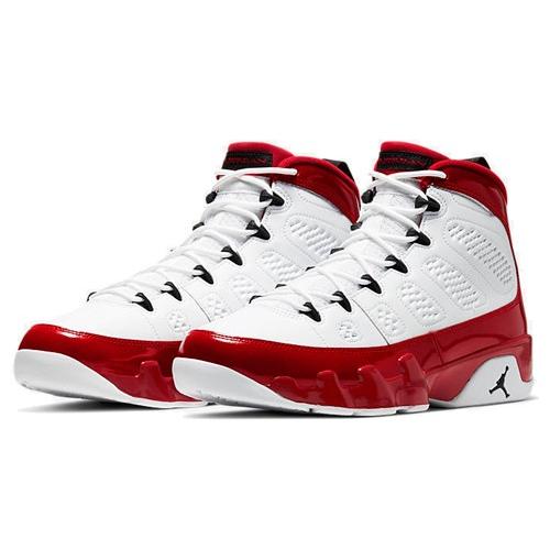 all red retro 9