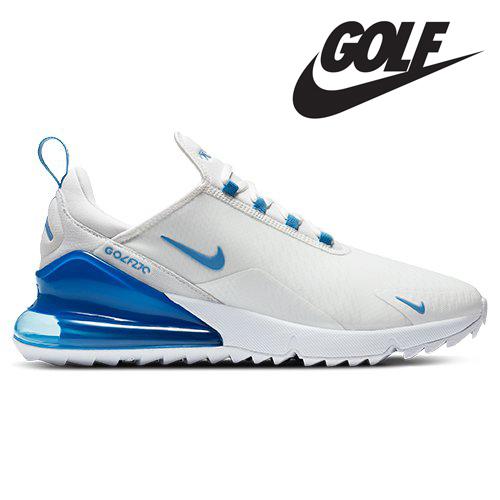 270 nike white and blue