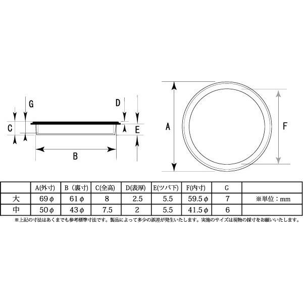 【送料無料】華引手　丸型　笠　hn-m-015　(大サイズ 裏寸61φ)(中サイズ 裏寸43φ)　（おしゃれでモダンな襖（ふすま）の引手）｜wasitu-reform｜05