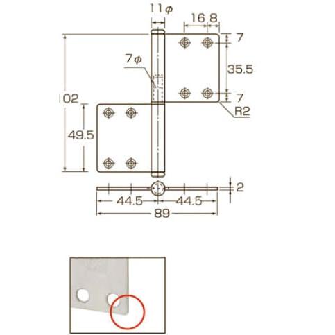 シンプルスタイルドア WB-01（窓なし）【M】（仕上H601〜1820迄