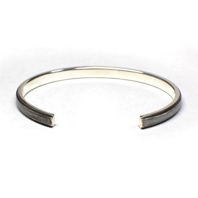 シルバーネームバングル｜W.K.W. NAME BANGLE｜FA-105 : WAS KNOT WAS