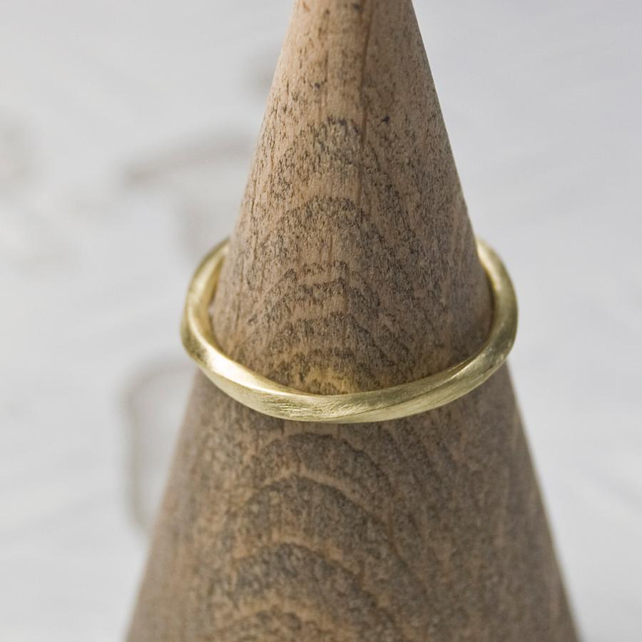 真鍮ツイストリング 1.5mm幅 つや消し 3号〜27号｜WKH TWIST RING 1.5 bs matte｜FA-704 |  | 01