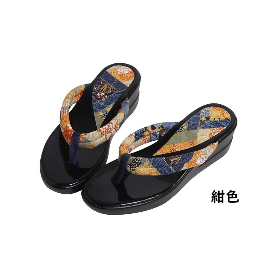 サンダル 3色 S M L 日本製 和柄 レディース 女性用 浴衣 ヒール 和装 和服 着物小物 K 和装小物ハセガワ着付け スリップ 通販 Yahoo ショッピング