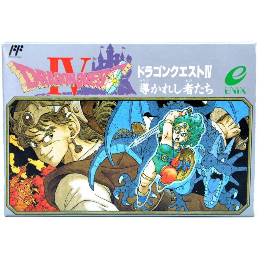 FC ドラゴンクエスト4 導かれし者たち 箱説付 ファミコン ソフト 中古 :BYFCS0077:カイトリマロン - 通販 - Yahoo