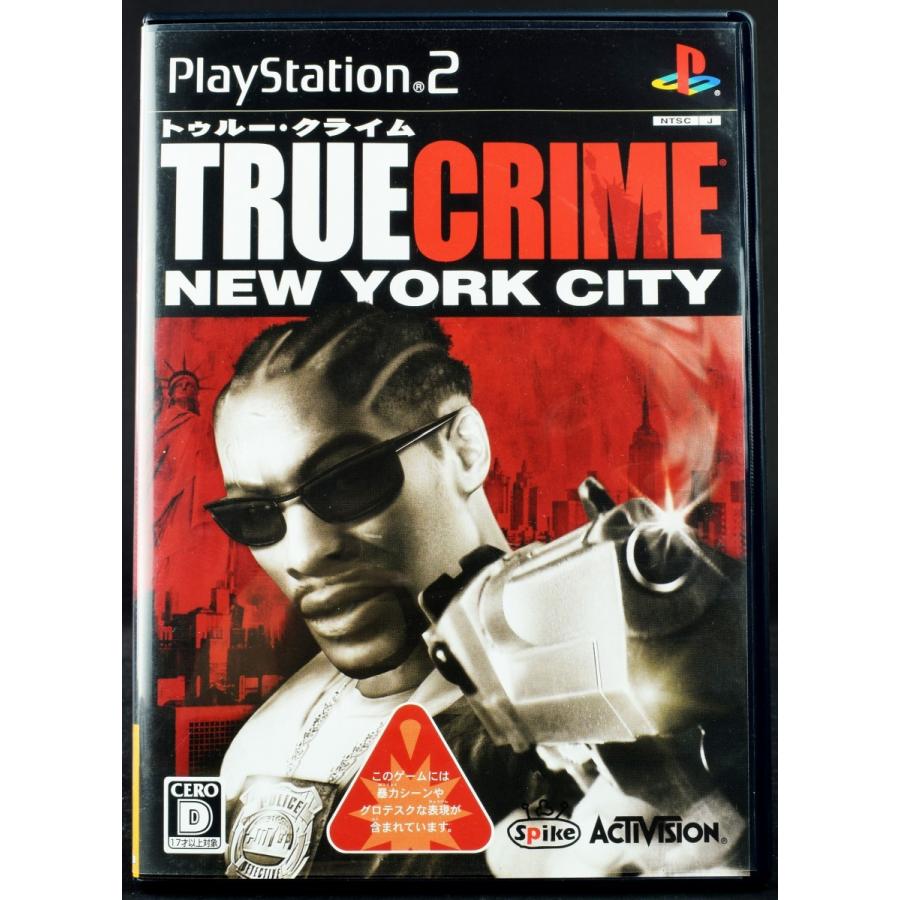 PS2ソフト トゥルークライム 中古】 PS2 トゥルークライム ニューヨークシティ ケース・説明