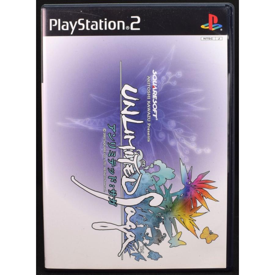 中古】 PS2 アンリミテッド：サガ ケース・説明書付 プレステ2
