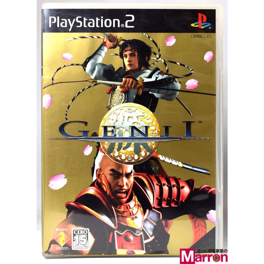 中古】 PS2 GENJI ケース・説明書付 プレステ2 ソフト ゲンジ