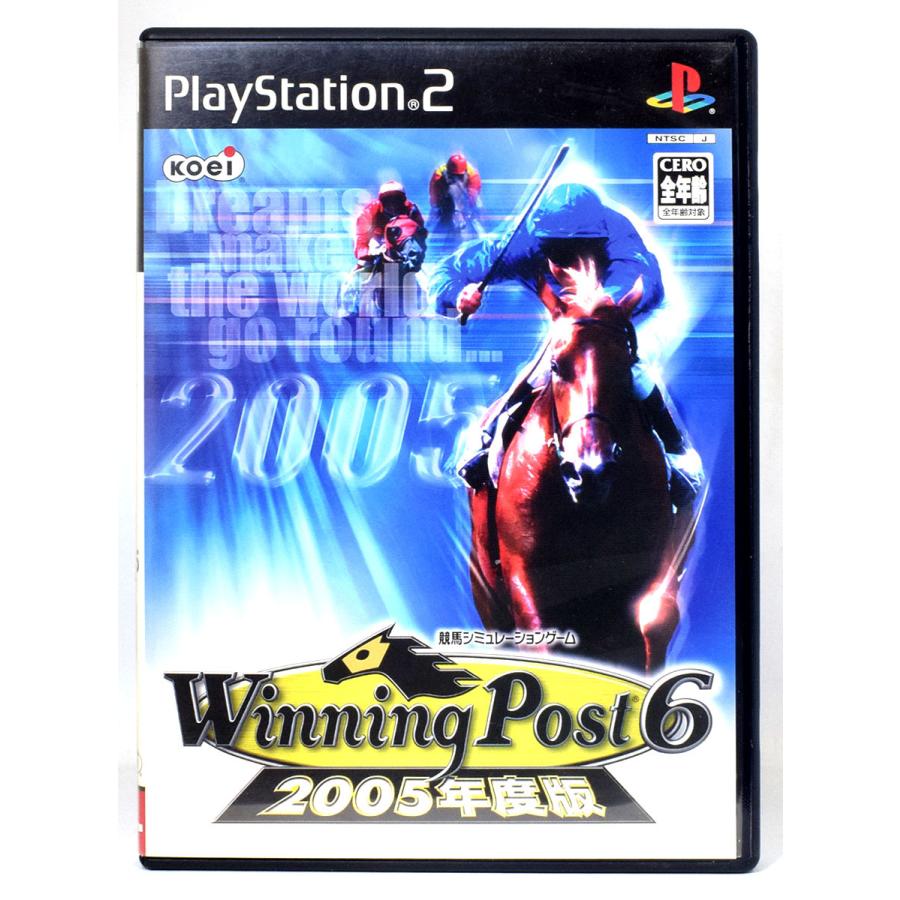 中古 Ps2 ウイニングポスト6 05年度版 ケース 説明書付 プレステ2 ソフト Byps2s1545 カイトリマロン 通販 Yahoo ショッピング