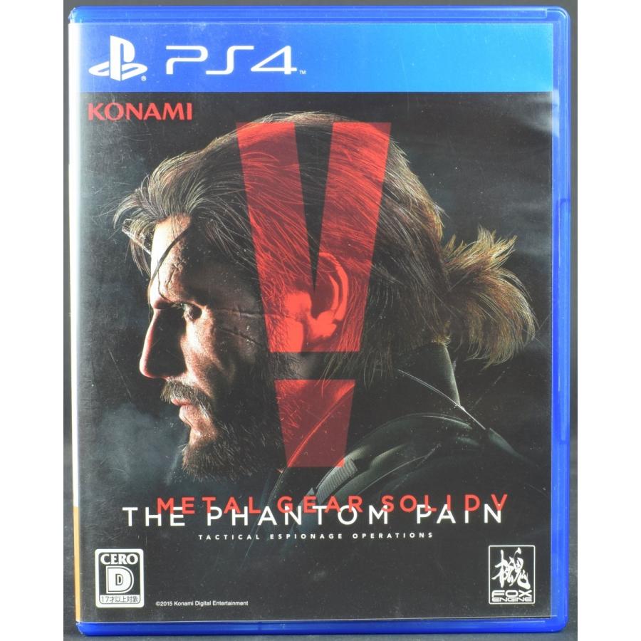 【中古】 PS4 メタルギアソリッド5 ファントムペイン METAL GEAR SOLID プレステ4 ソフト｜wasou-marron