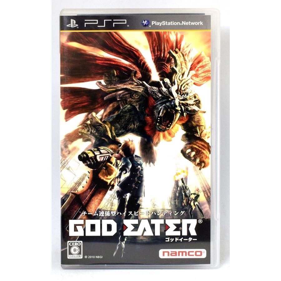 中古】 PSP GOD EATER ゴッドイーター ソフト・説明書・ケース付 