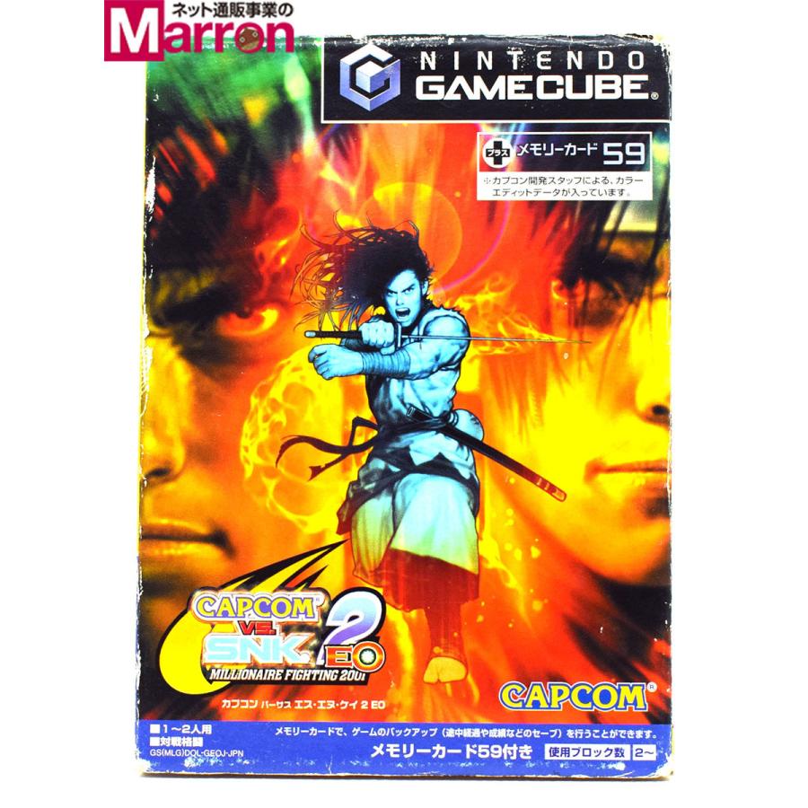 中古 Gc Capcom Vs Snk 2 Eo メモリーカードなし ゲームキューブ ケース 説明書付 Nintendo ソフト Mgcb0081 買取 Marron 通販 Yahoo ショッピング