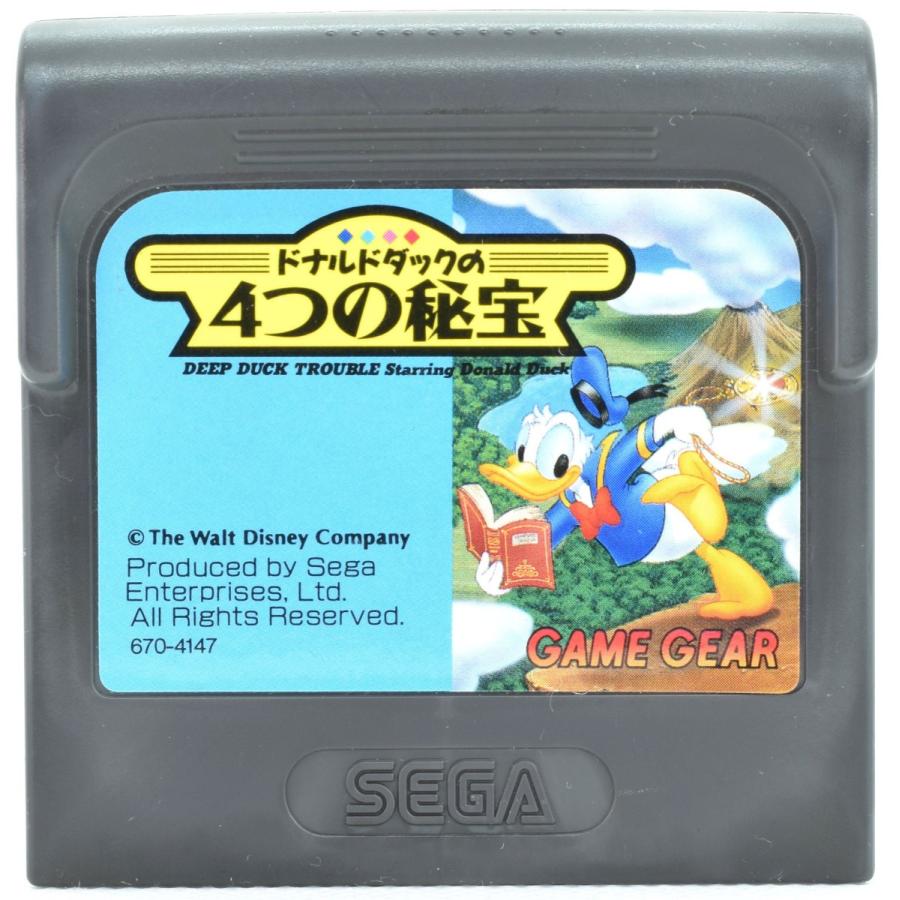 中古 Gg ドナルドダックの4つの秘宝 ゲームギア ソフトのみ Sega Mggs0008 買取 Marron 通販 Yahoo ショッピング