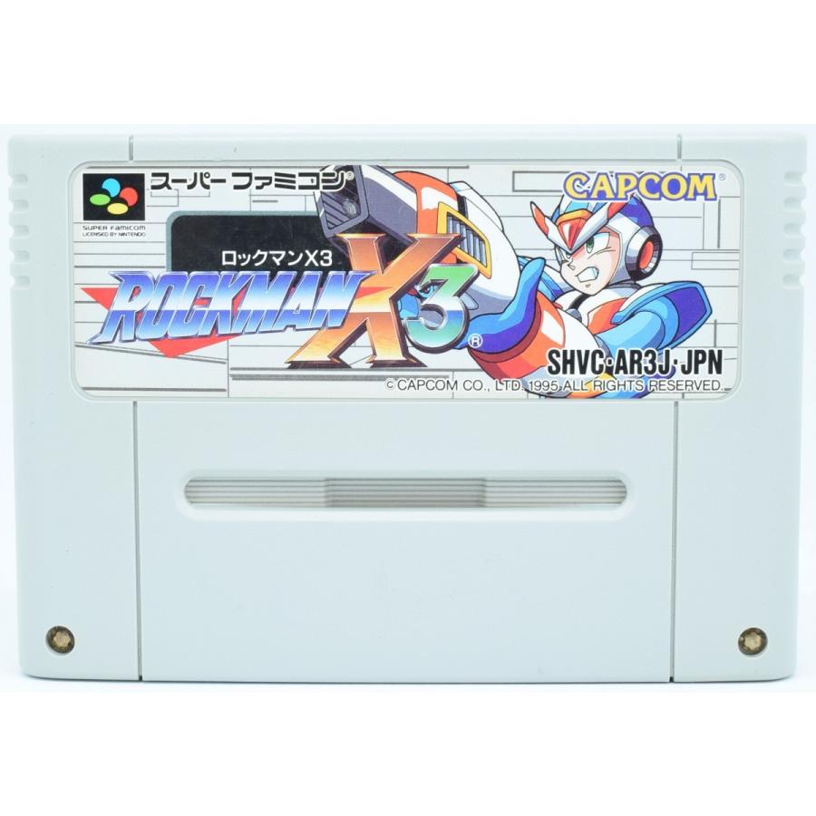 SFC ロックマンX3 ソフト スーパーファミコン  中古｜wasou-marron