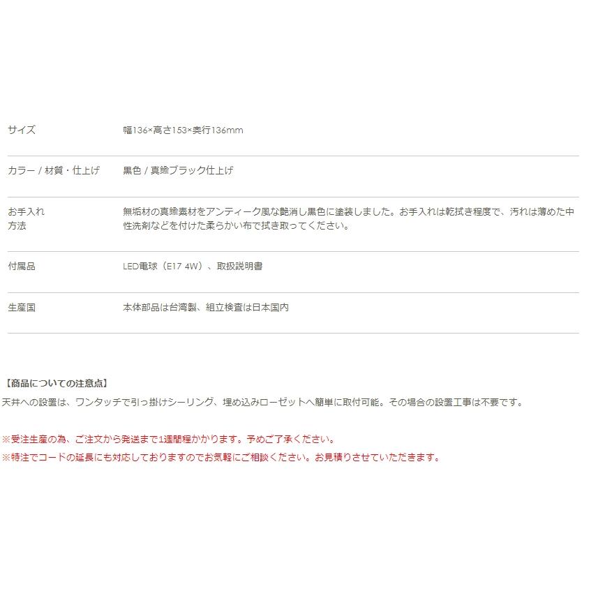 ゴーリキアイランド ペンダントライト PW1760 BK CL LE 750475の画像