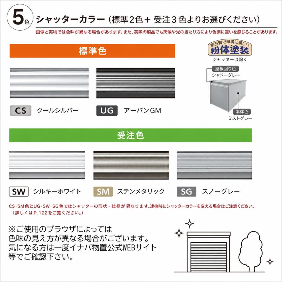 ガレーディア イナバガレージ GRN-3657J ジャンボ 一般型 1台収納