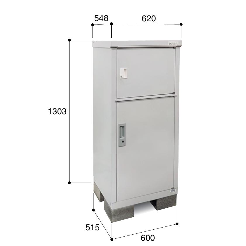 イナバ物置 【北陸地方限定】イナバ物置 宅配BOX TBJ-065C/PF ペール 
