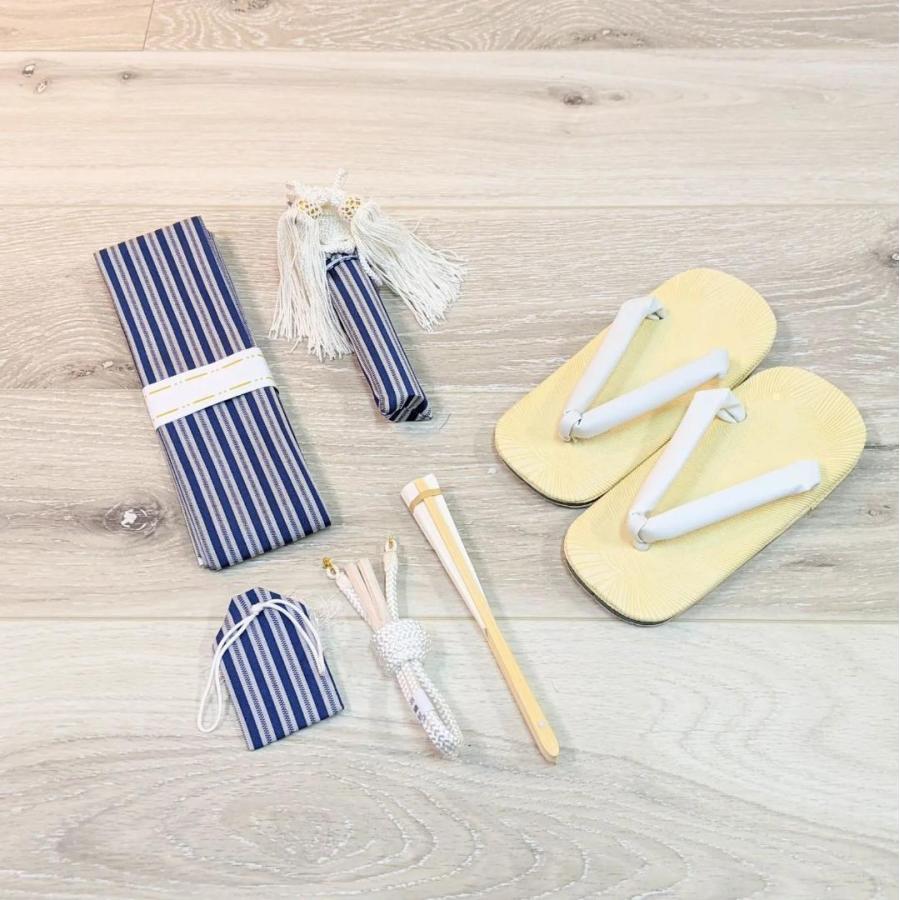 七五三 5歳 男の子 男児 着物 羽織 袴 セット 紺 兜 龍 A8-9 羽織 着物 袴