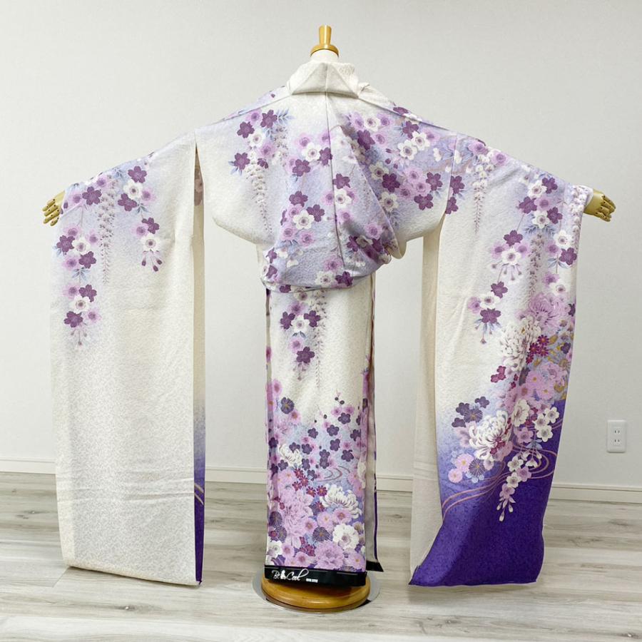 FS10振袖正絹豪華金刺繍 状態はよく非常に綺麗着丈163センチ裄丈67 