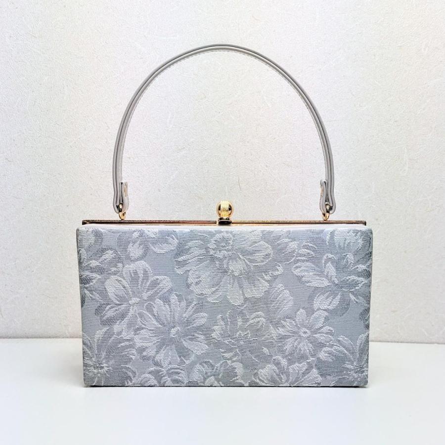 和装 草履バッグセット ジャガード グレー フリーサイズ u83