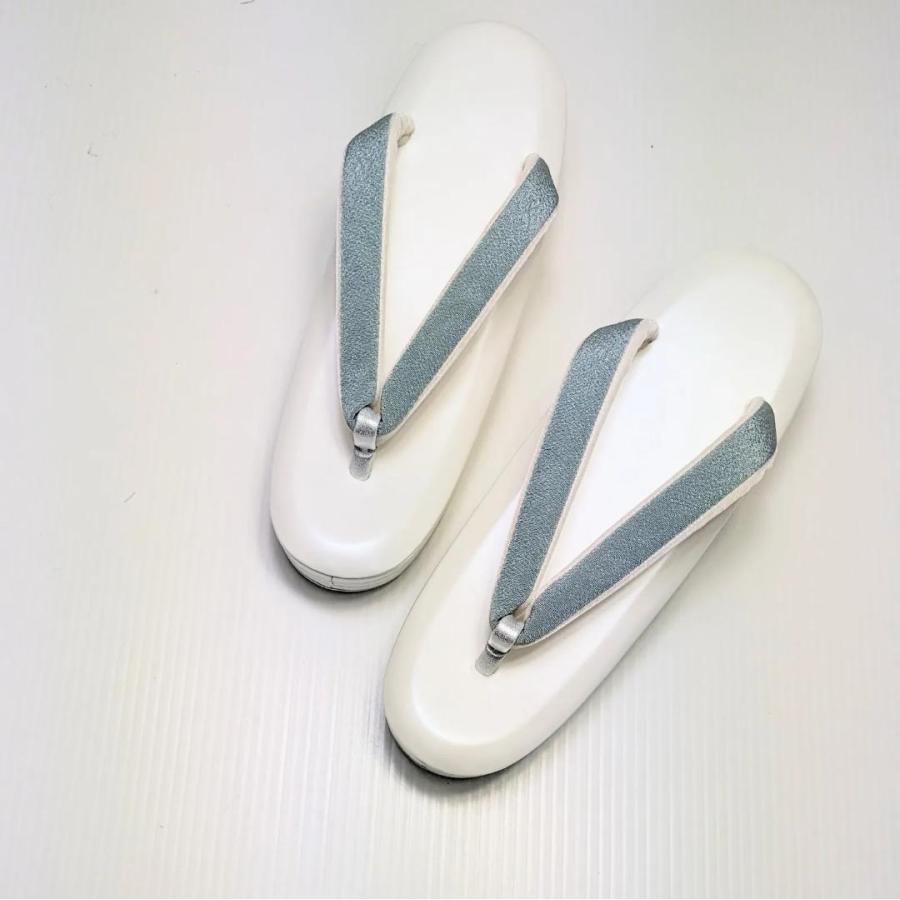 紗織 ブランド 草履バッグセット つまみ細工 ちりめん ミント
